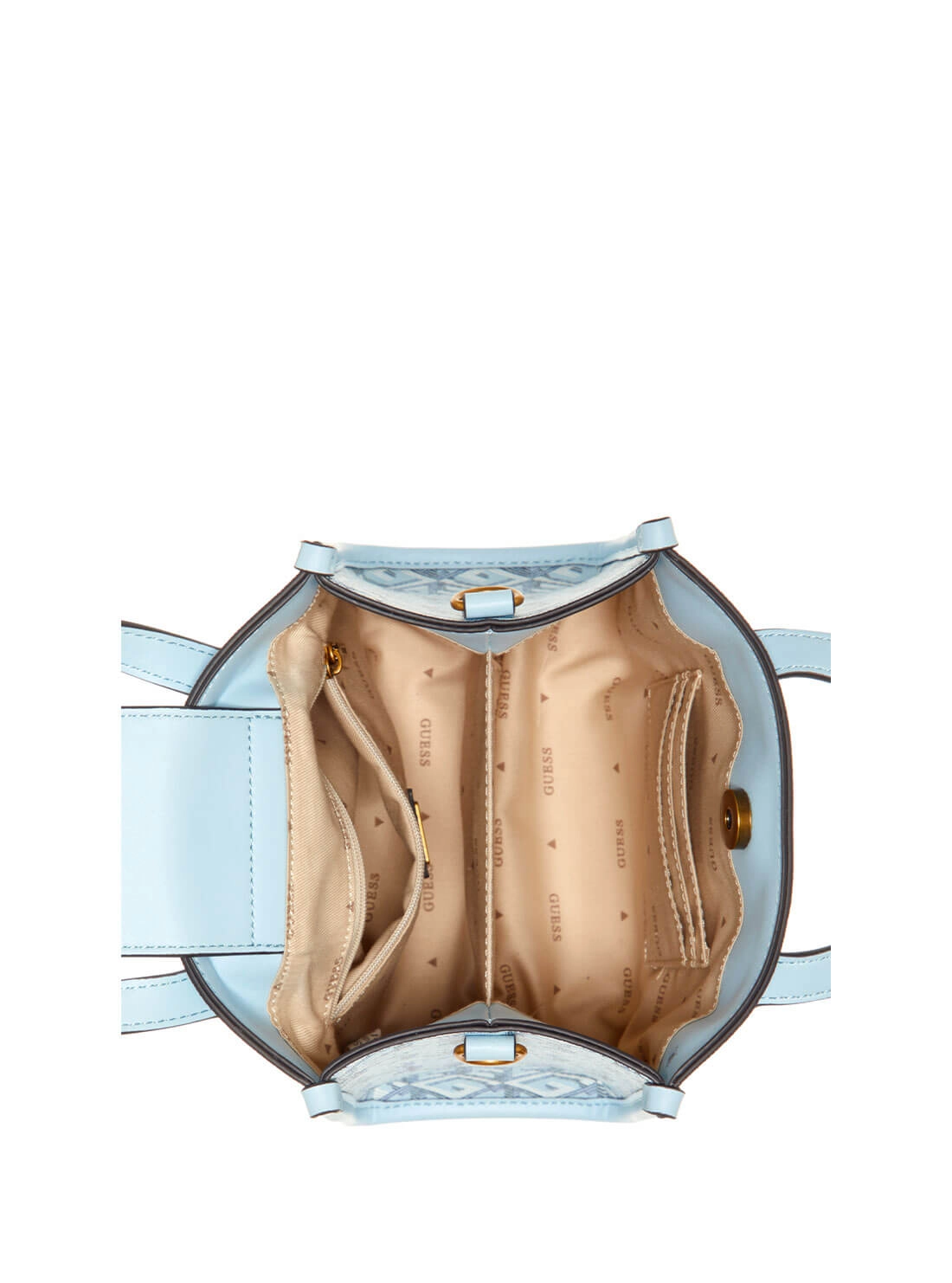 Light Blue Silvana Dual Mini Tote Bag
