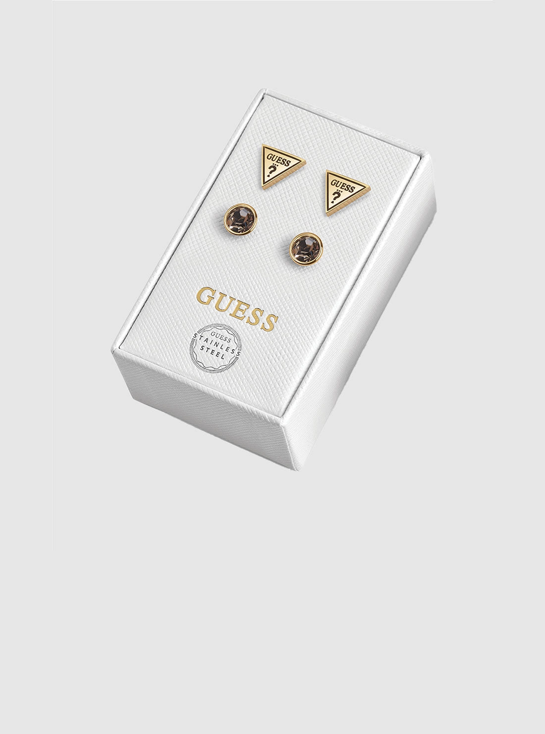 Logo Stud 2 Piece Earring Set