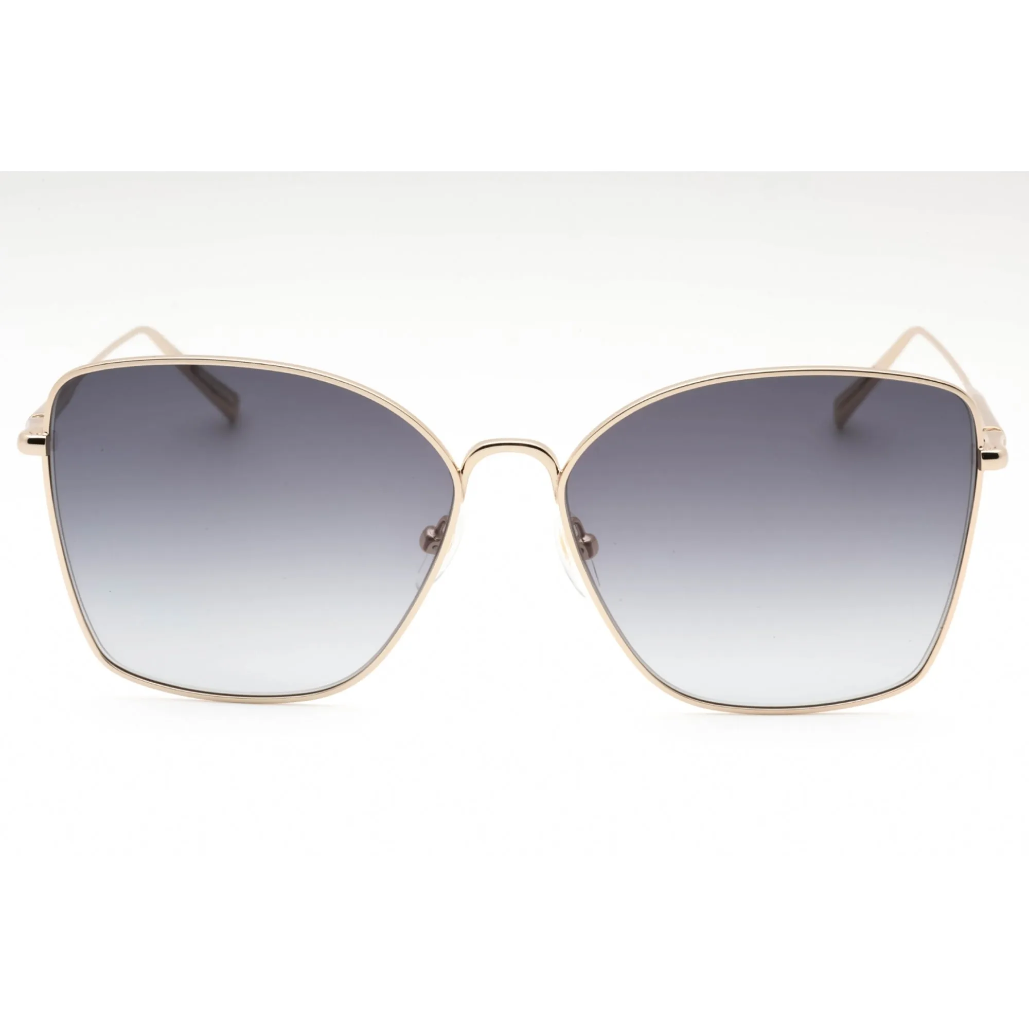Longchamp Women's Sunglasses - Gold Metal Butterfly Shape Full Rim Frame | LO117S 722