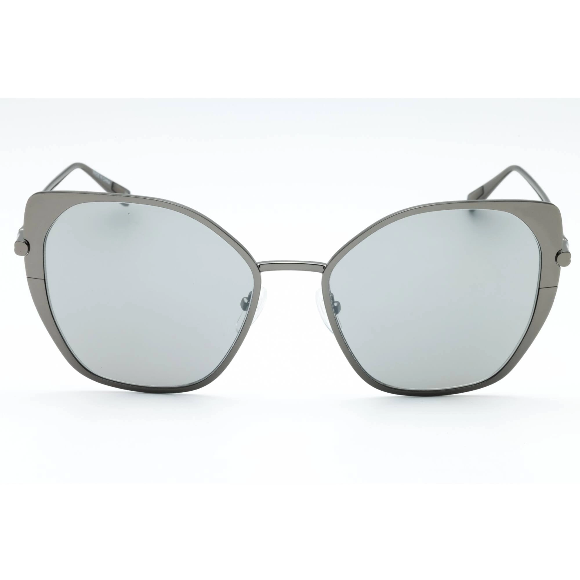 Longchamp Women's Sunglasses - Silver Metal Full Rim Butterfly Frame | LO175S 040