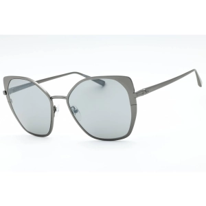 Longchamp Women's Sunglasses - Silver Metal Full Rim Butterfly Frame | LO175S 040