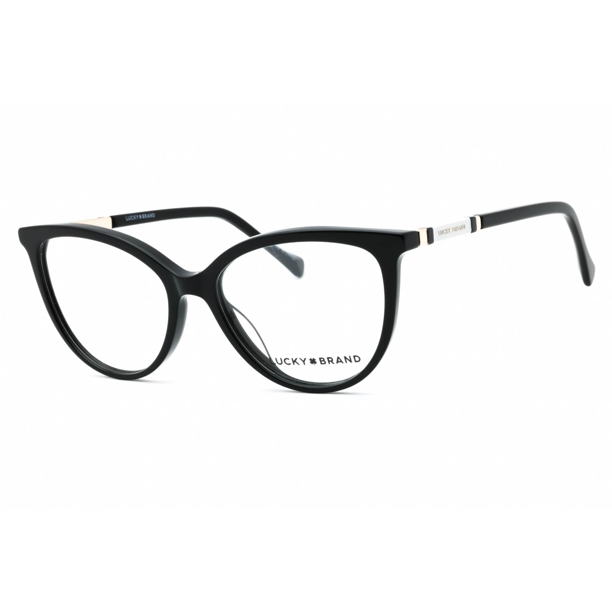 Lucky Brand Women's Eyeglasses - Black Acetate Cat Eye Full Rim Frame | D226 0BLA