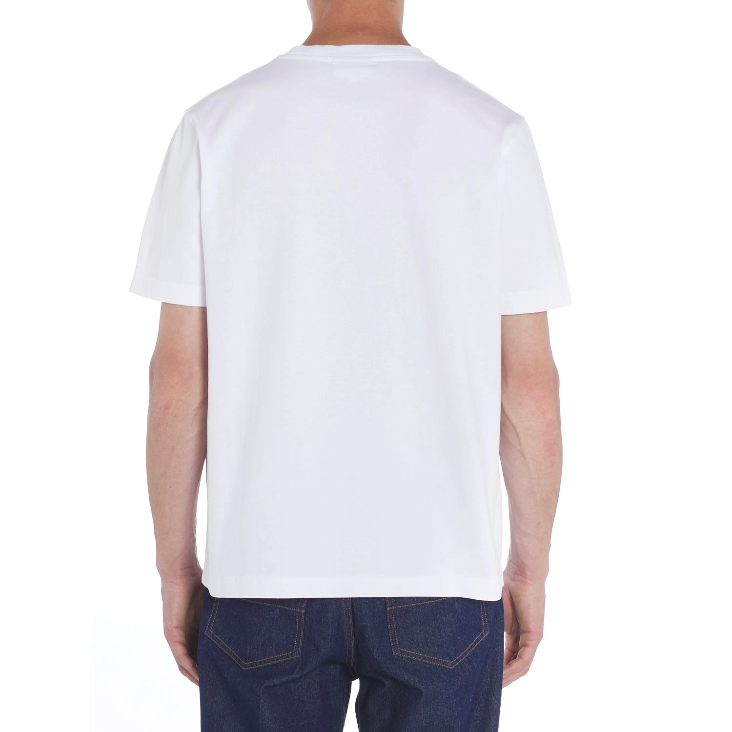 Maison Kitsune Handwriting Comfort Tee Shirt White / Black