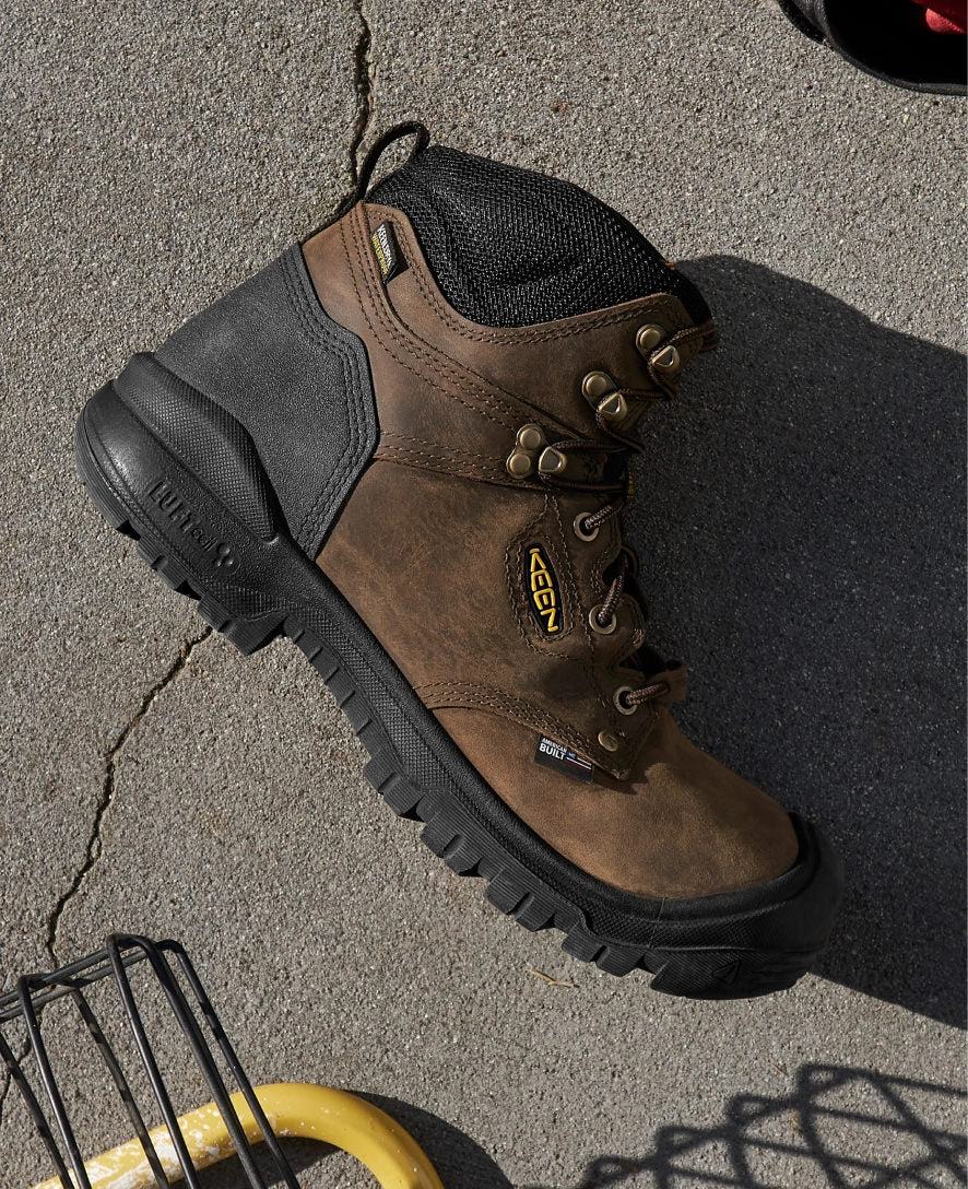 Men's Independence 6" Waterproof Boot (Carbon Toe)  |  Dark Earth/Black