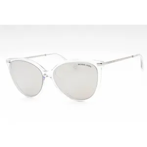 Michael Kors Women's Sunglasses - Clear Cat Eye Shape Full Rim Frame | 0MK2184U 30156G
