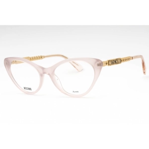 Moschino Women's Eyeglasses - Nude Acetate Cat Eye Shape Full Rim Frame | MOS626 FWM