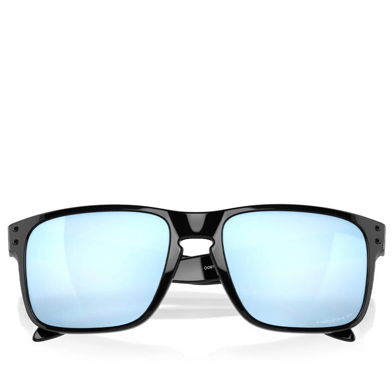 OAKLEY HOLBROOK POLISHED BLACK W/ PRIZM DEEP WATER POLARIZED