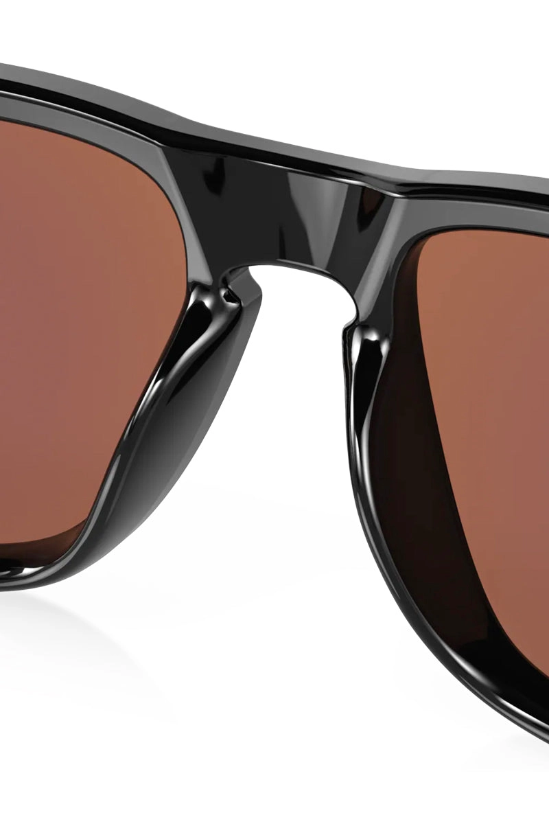 OAKLEY HOLBROOK POLISHED BLACK W/ PRIZM DEEP WATER POLARIZED