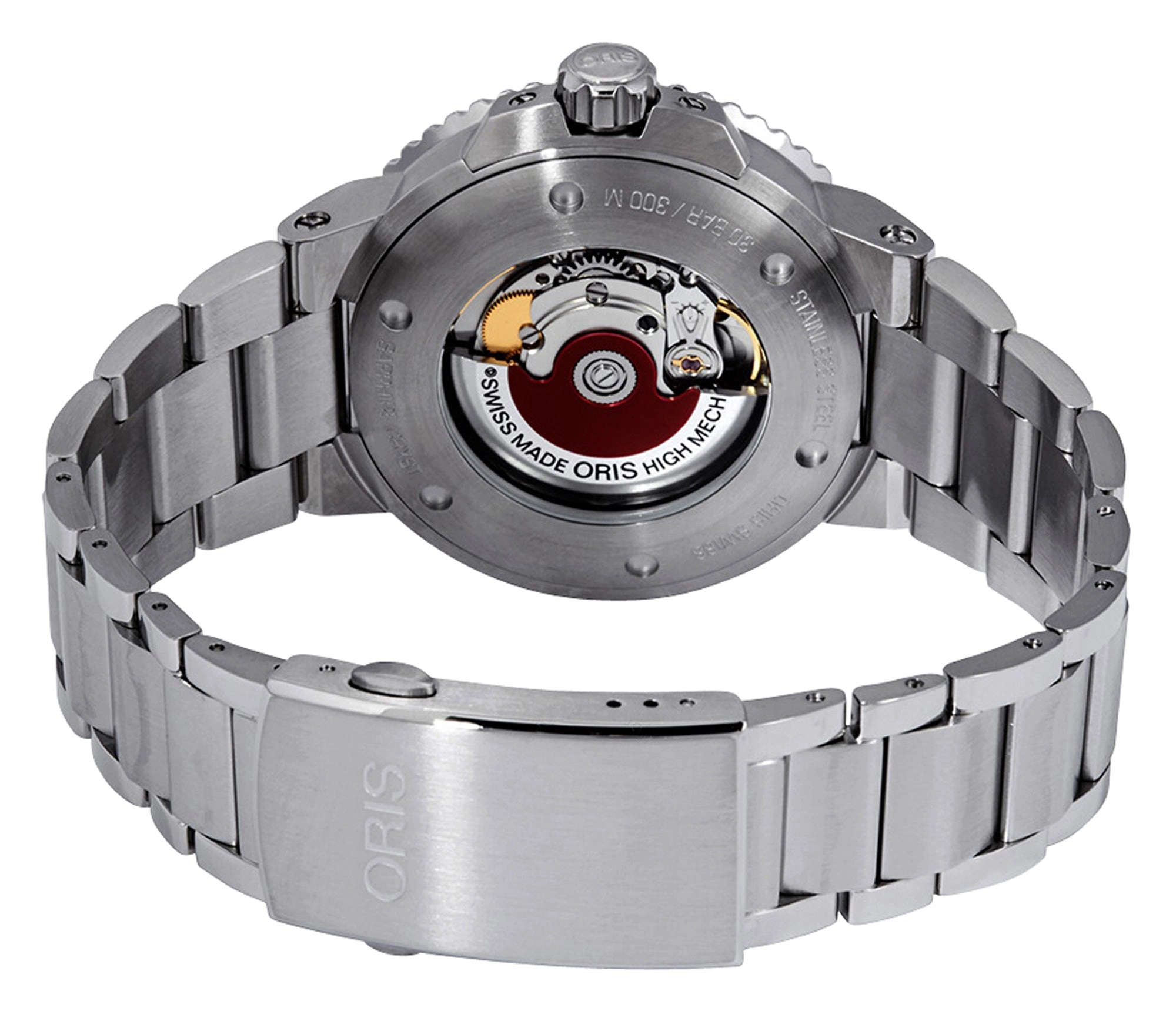 Oris Aquis Date Automatic Stainless Steel Black Dial Divers Mens Watch 733 7730 4134-07 8 24 05PEB