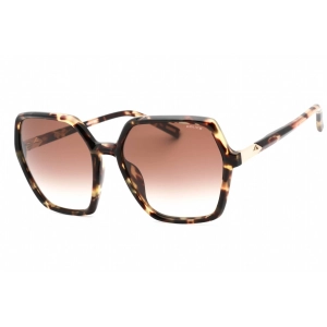 Police Women's Sunglasses - Shiny Havana/Soya Acetate Full Rim Frame | SPLF36M 05AW