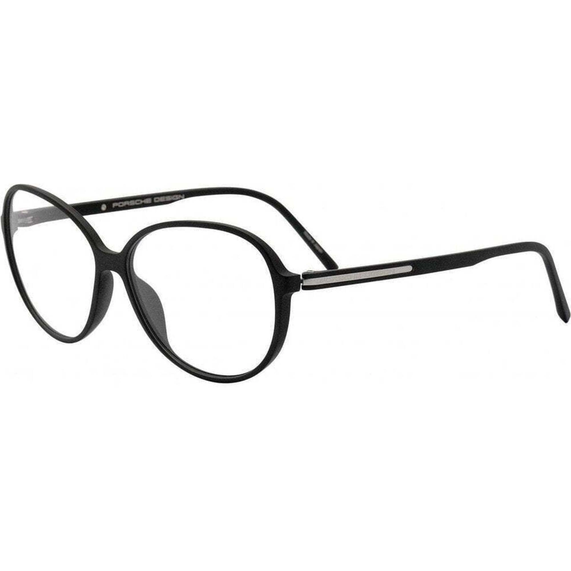 Porsche Women's Eyeglasses - Black Plastic Full Rim Butterfly Frame | PORSCHE P8279 A