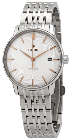 Rado Coupole Classic Automatic Stainless Steel Silver Dial Date Mens Watch R22860024