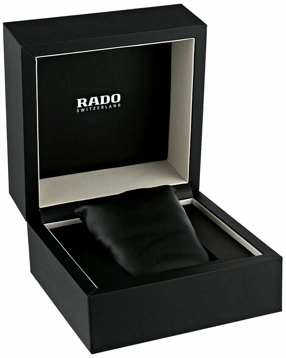 Rado True Thinline White Ceramic Womens Watch Pin Buckle Clasp Diamonds Quartz R27957709