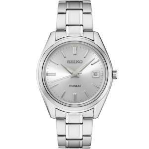 Seiko Essentials Collection Titanium Quartz Watch, SUR369