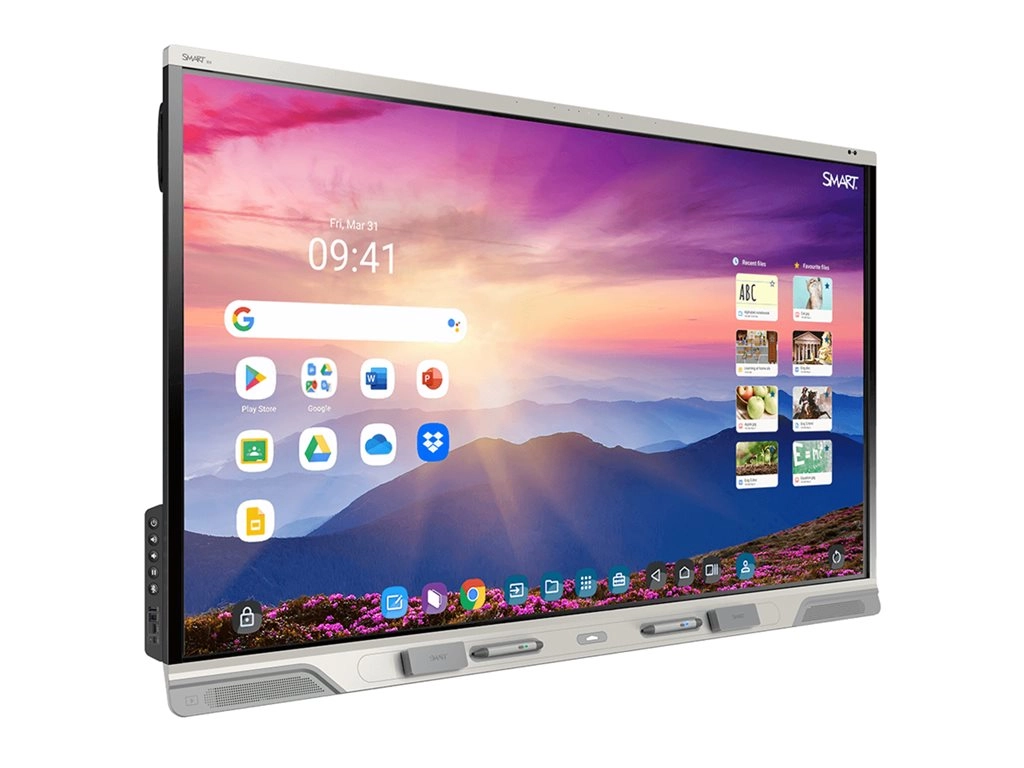 SMART Board RX286 - 86 Diagonal Class RX Series with iQ LED-backlit LCD display - interactive - with built-in interactive whiteboard RX286-7L