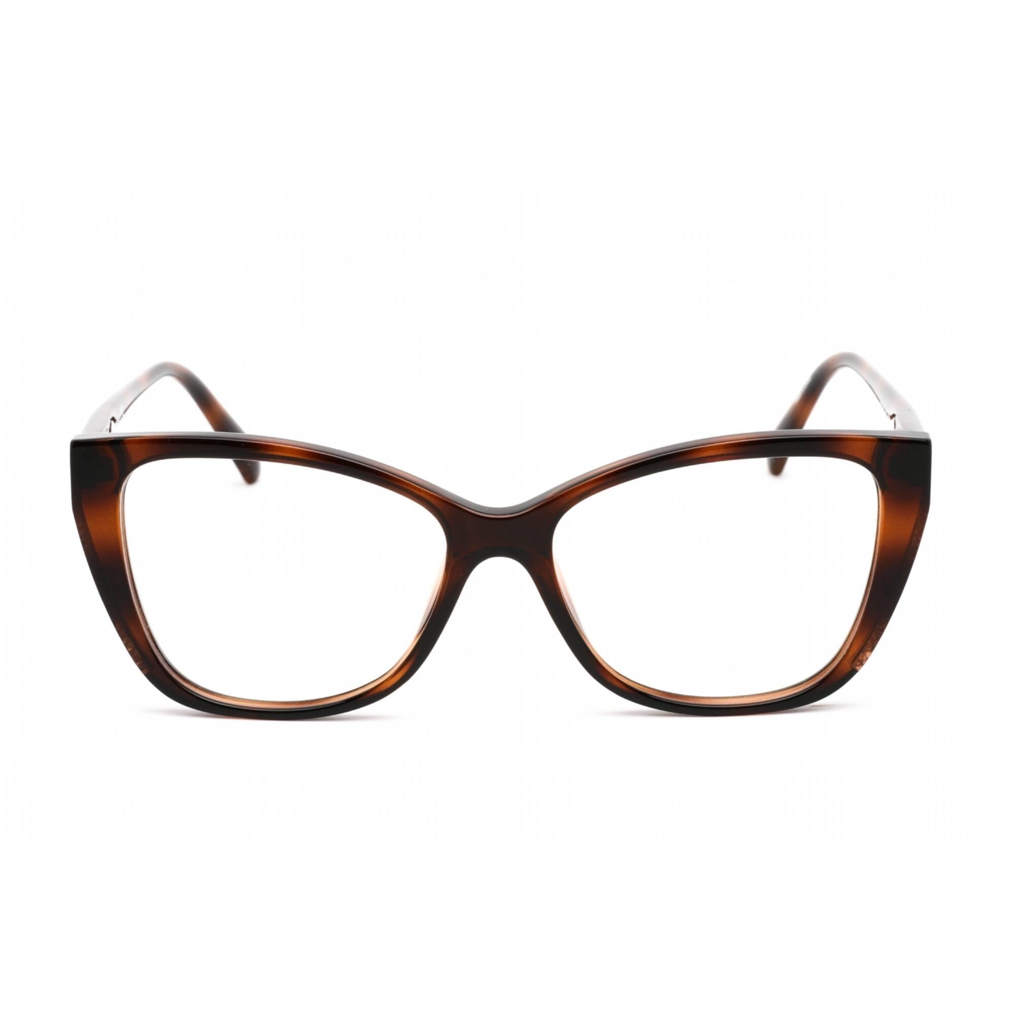 Swarovski Women's Eyeglasses - Butterfly Shape Dark Havana Plastic Frame | SK5290 052