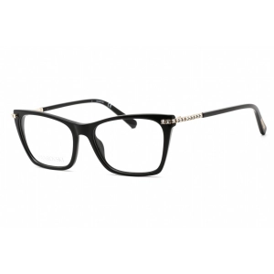 Swarovski Women's Eyeglasses - Butterfly Shape Shiny Black Plastic Frame | SK5426 001