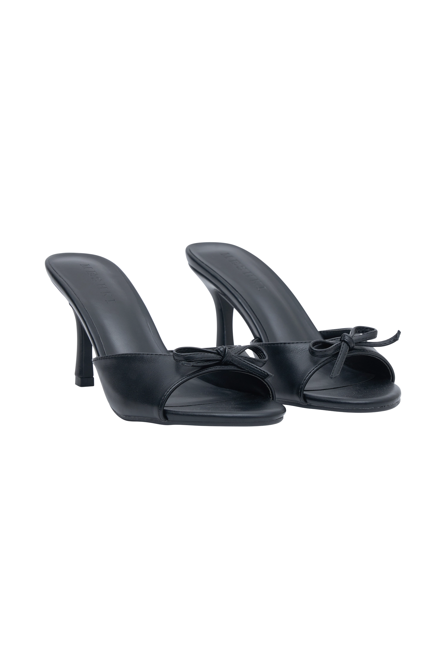 Sylvia Mule With Bow - Black
