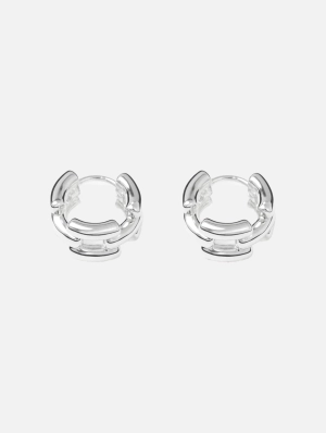 The Johanna Earrings in Silver