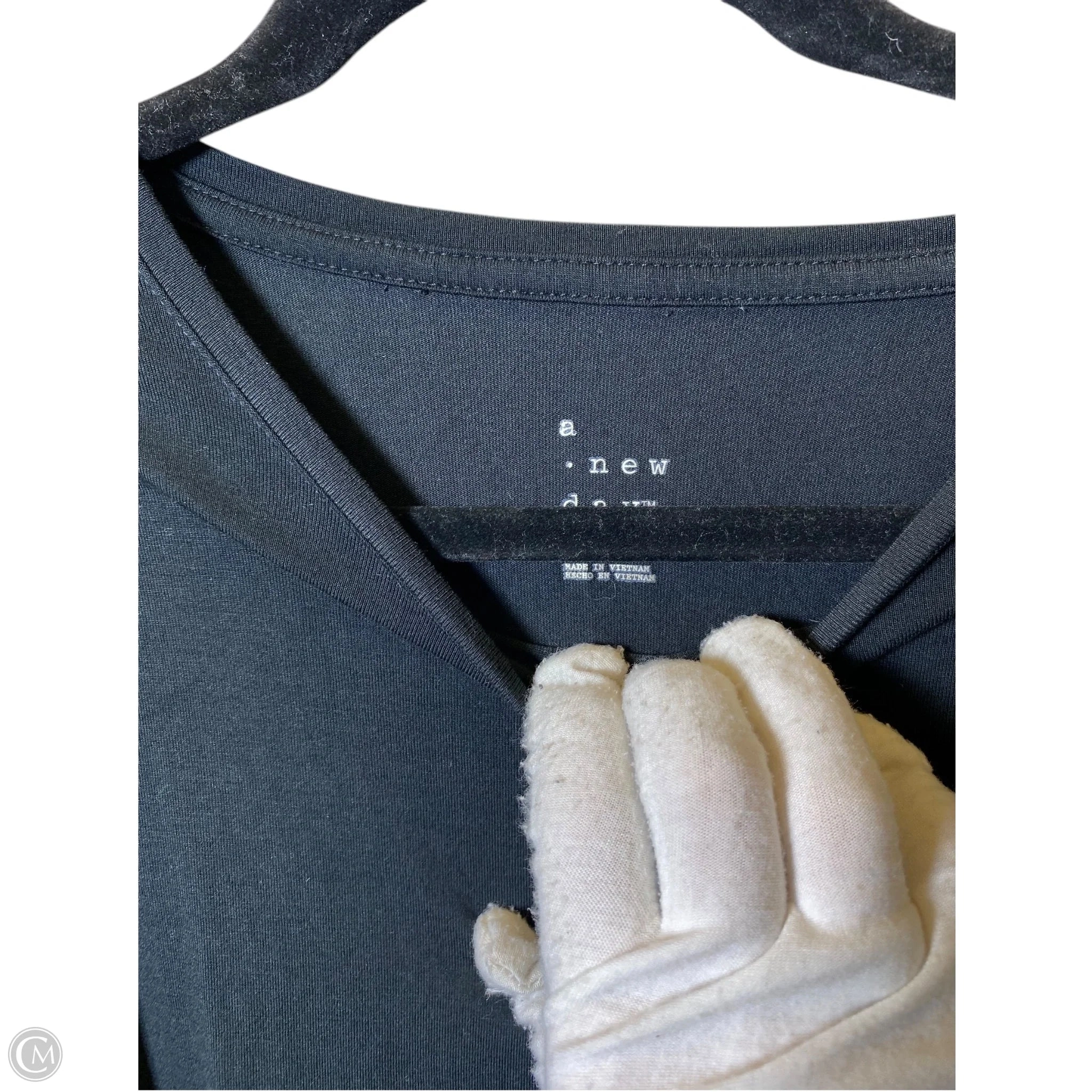 Top Sleeveless By A New Day In Black, Size: S