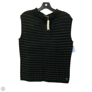 Top Sleeveless By Clothes Mentor In Black, Size: L