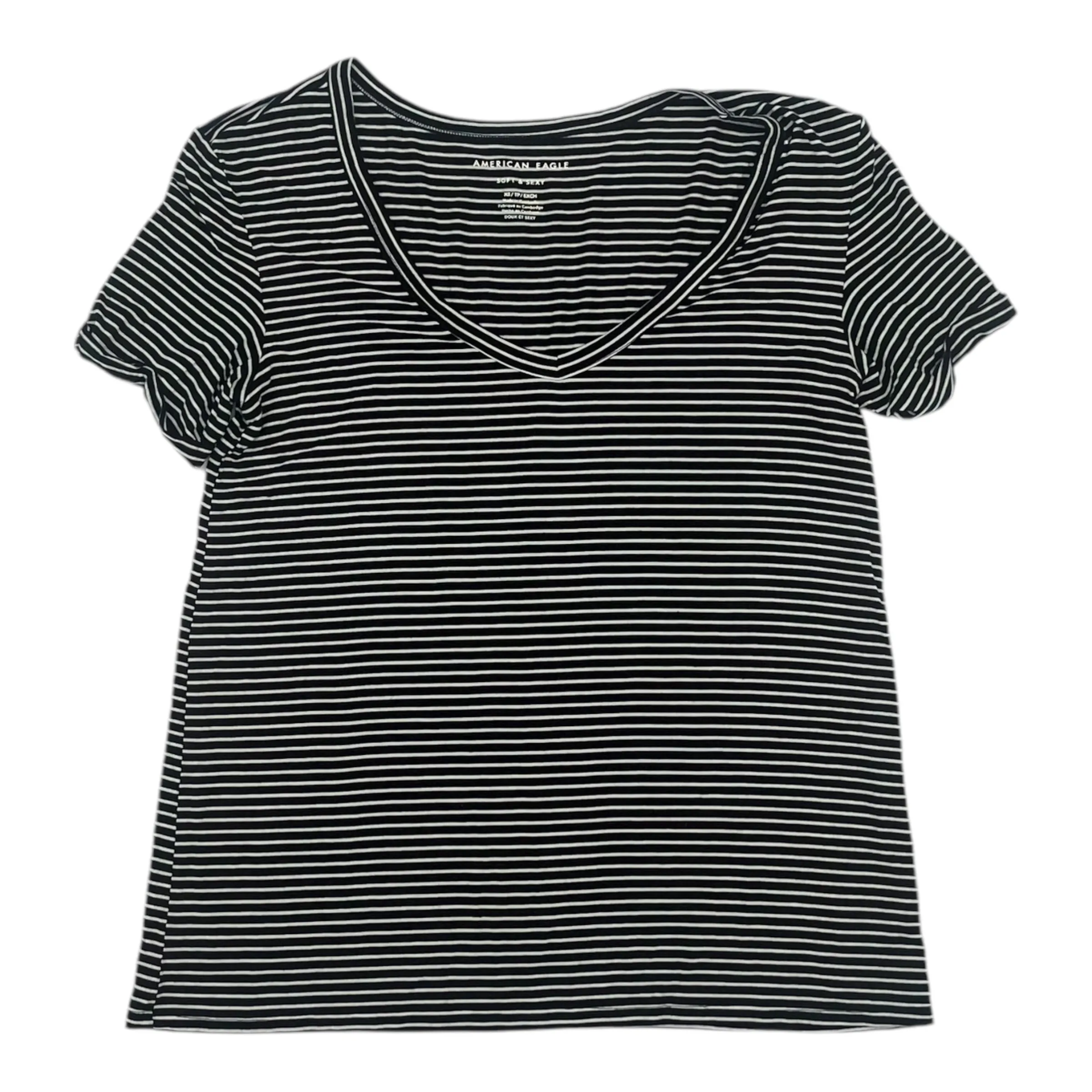 Top Ss By American Eagle In Striped Pattern, Size:Xs