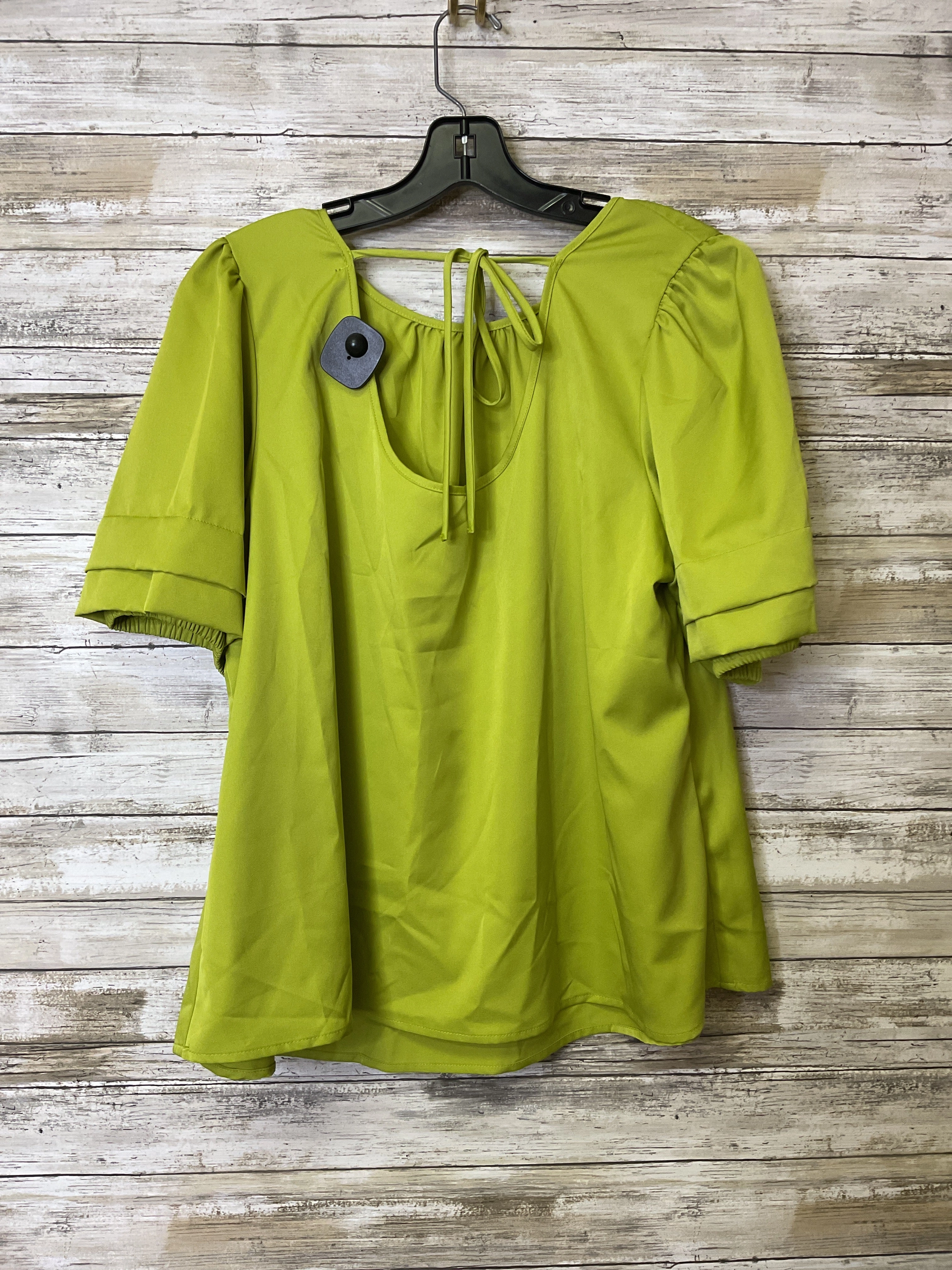 Top Ss By Good Luck Gem In Green, Size:Xl