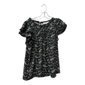 Top Ss By Loft In Black & White, Size:Mp