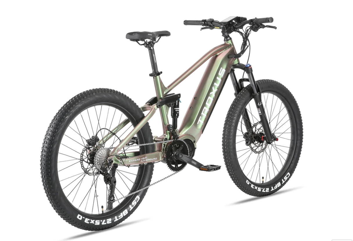 Troxus T-Rex 27.5 Mid Drive Mountain Electric Bike