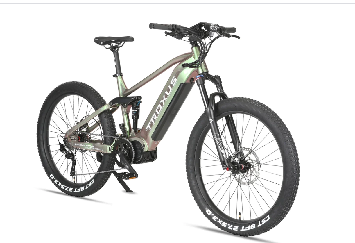 Troxus T-Rex 27.5 Mid Drive Mountain Electric Bike