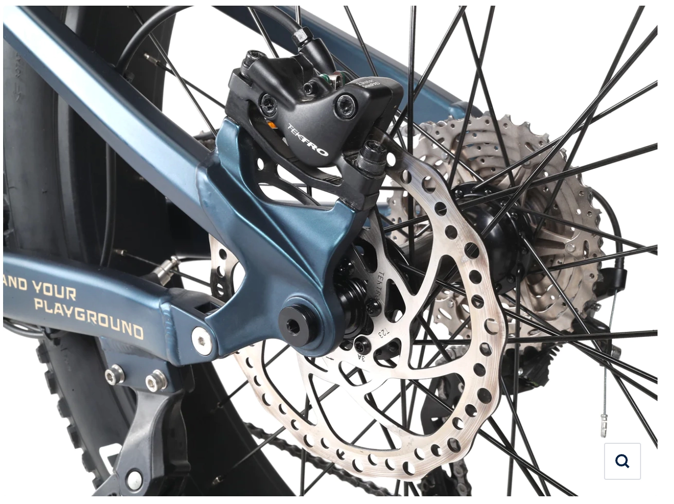 Troxus T-Rex Plus 26" Mid Drive Electric Mountain Bike