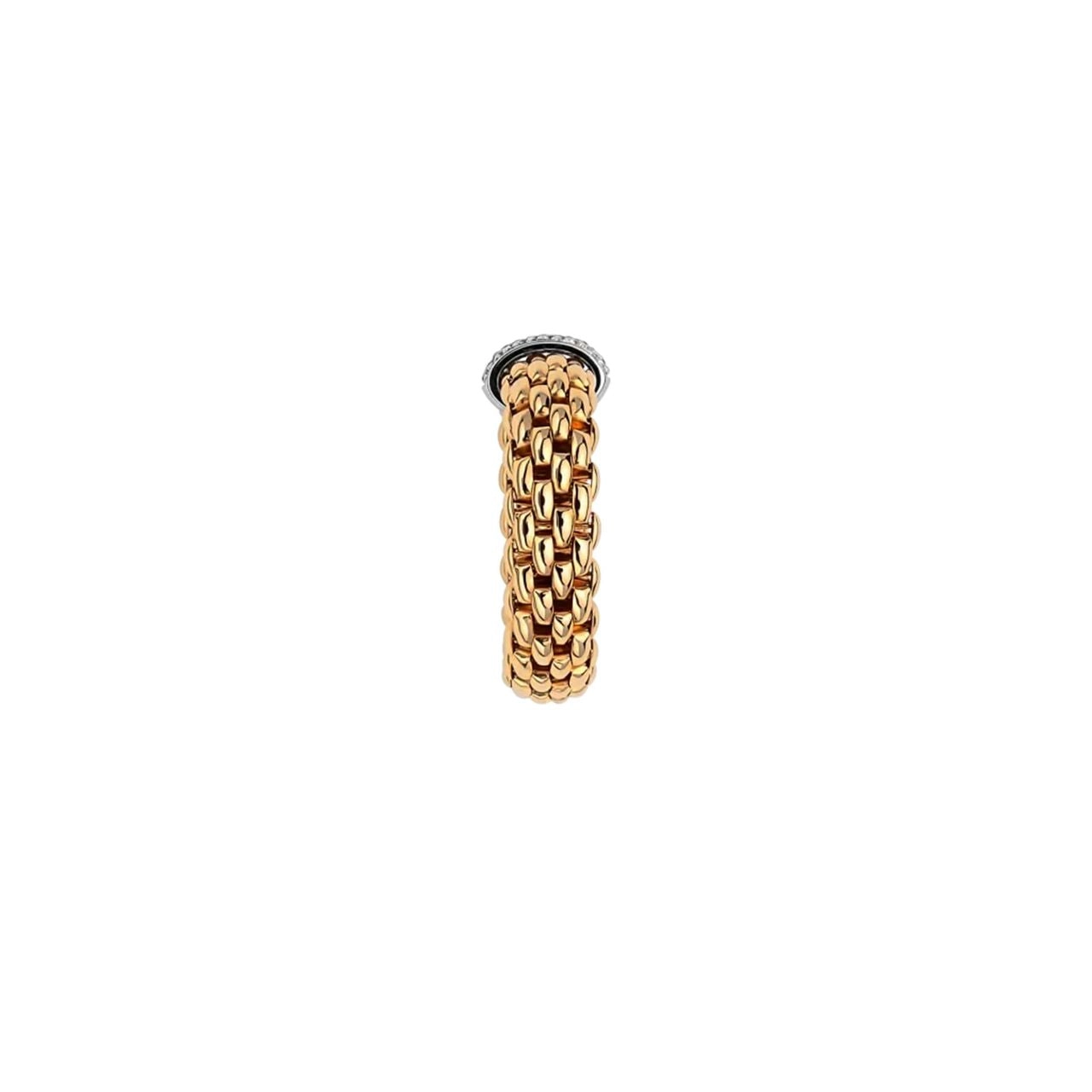 Vendome 18ct Yellow & White Gold Diamond Flex'it Ring 55902AX_BB_G
