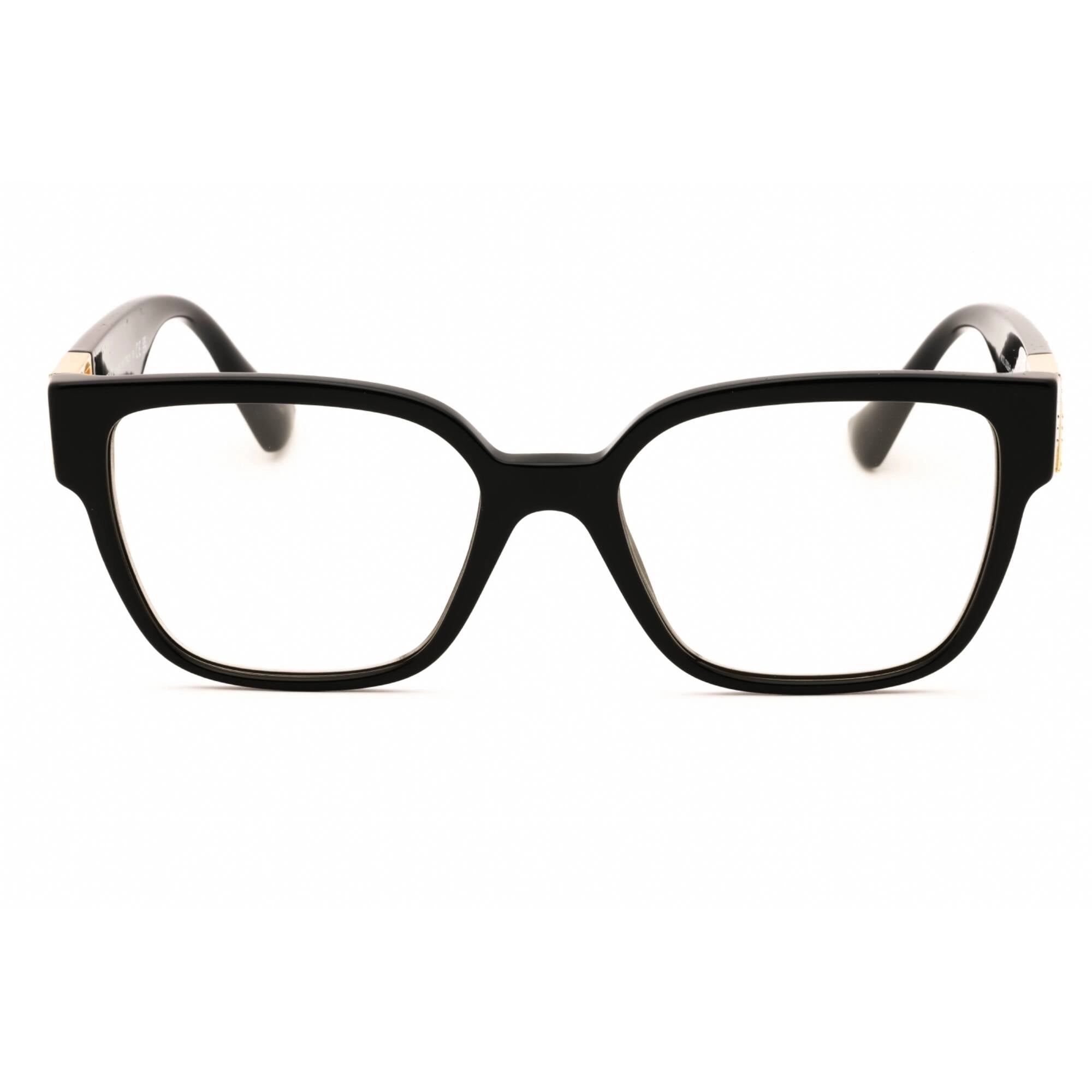Versace Women's Eyeglasses - Black Plastic Square Full Rim Frame | 0VE3329B GB1
