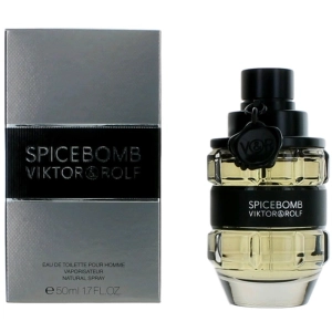 Viktor & Rolf Men's Eau De Toilette Spray - Spicebomb Enchanting Fragrance, 1.7 oz