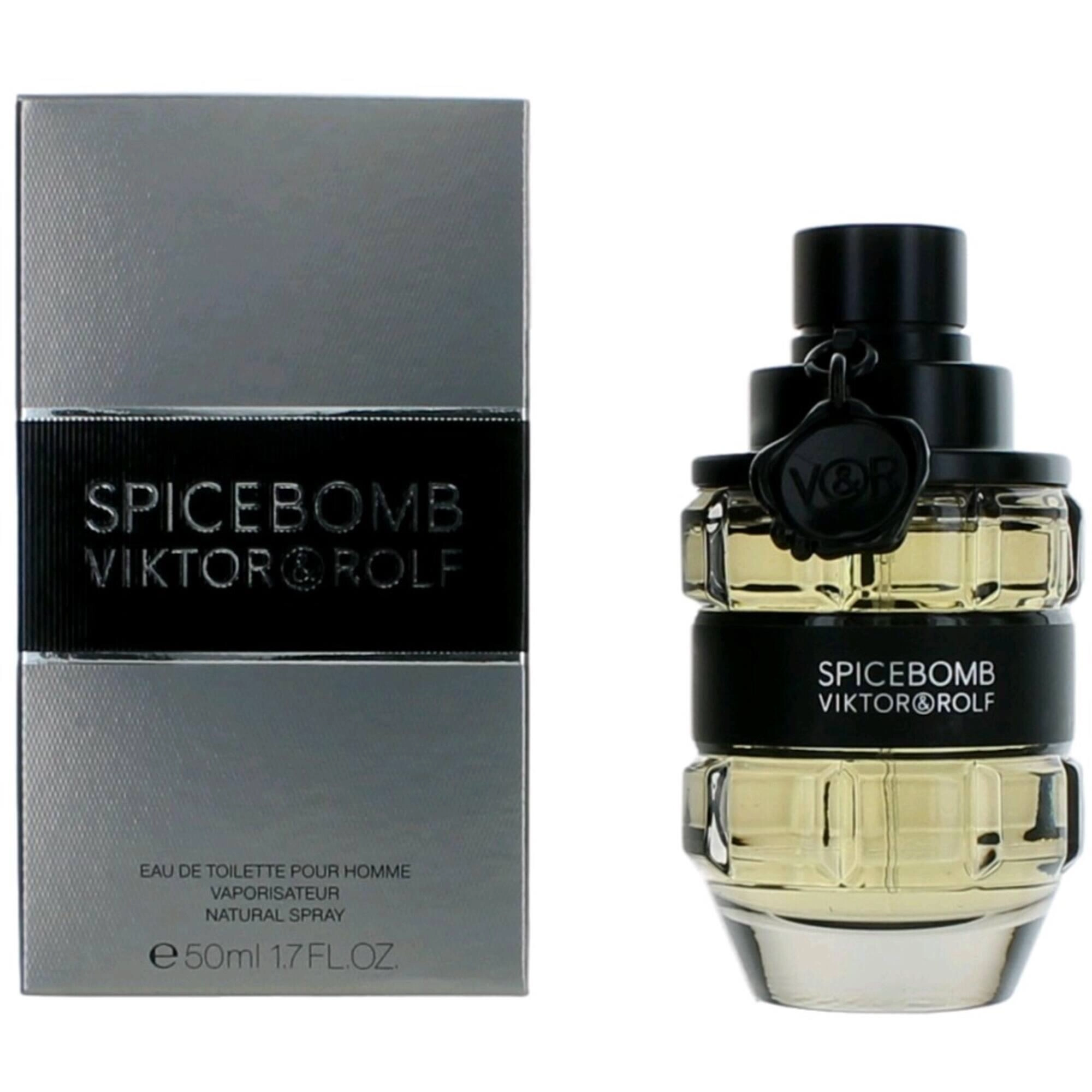 Viktor & Rolf Men's Eau De Toilette Spray - Spicebomb Enchanting Fragrance, 1.7 oz