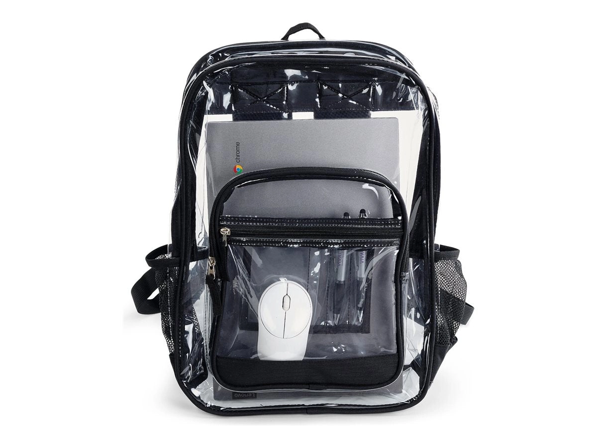 Vivacity Tech - Notebook carrying backpack - up to 15 - clear" VT-CA-BKPK-15-CLR-NW