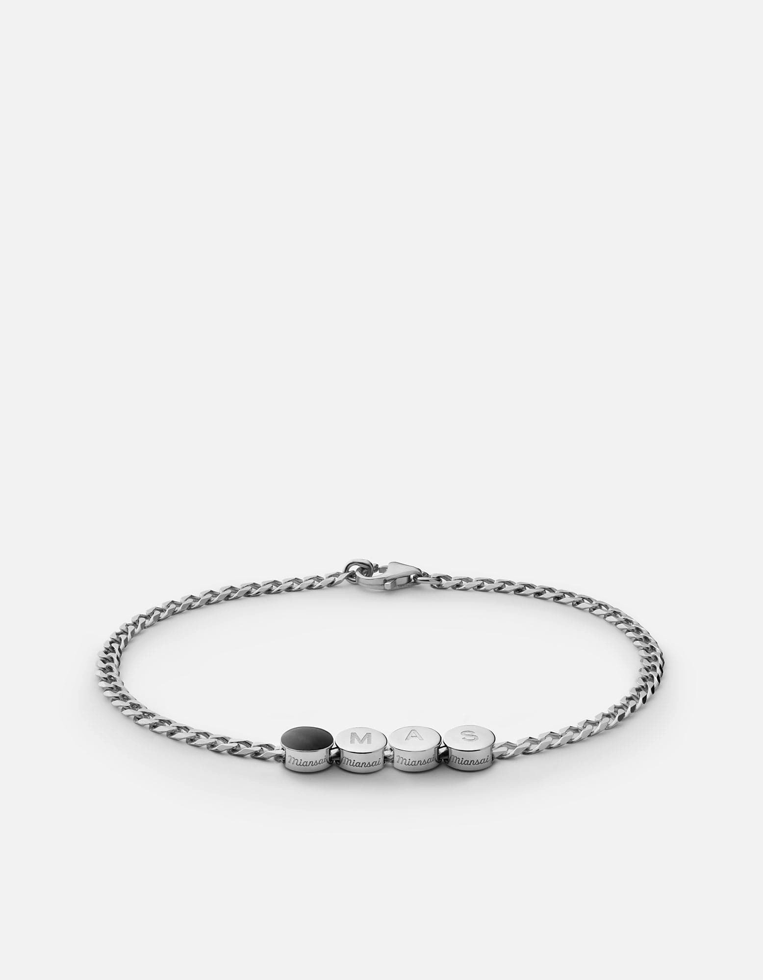 Volcan Type Chain Bracelet, Sterling Silver