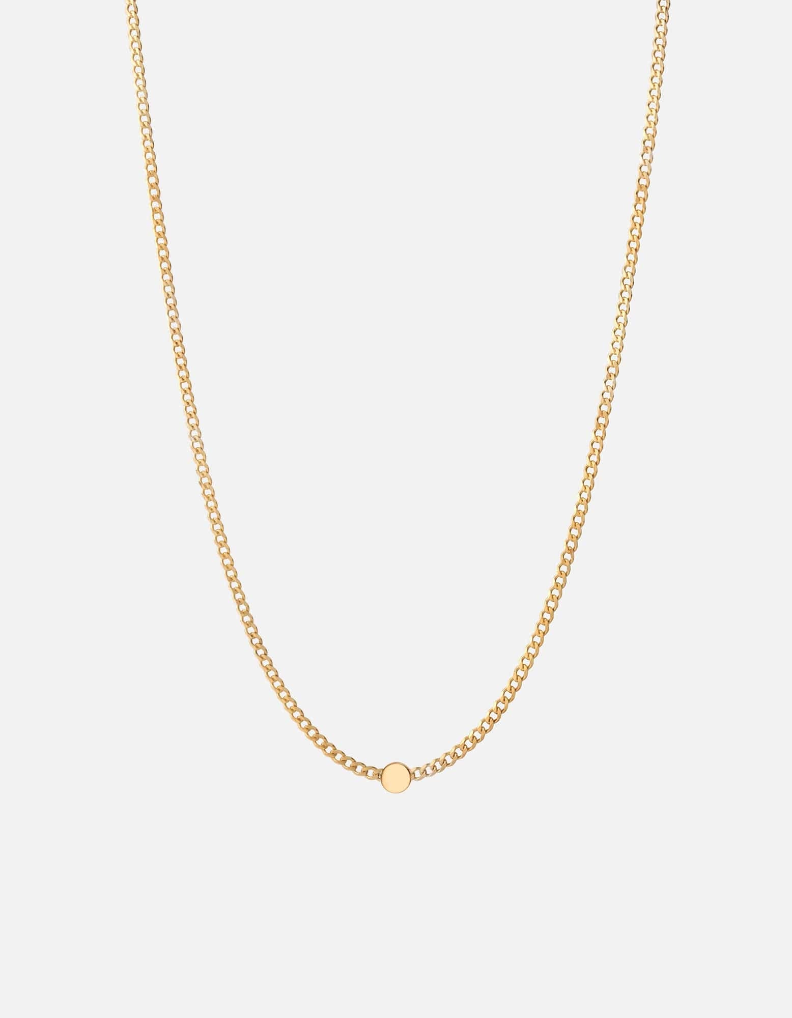 Volcan Type Chain Necklace, Gold Vermeil