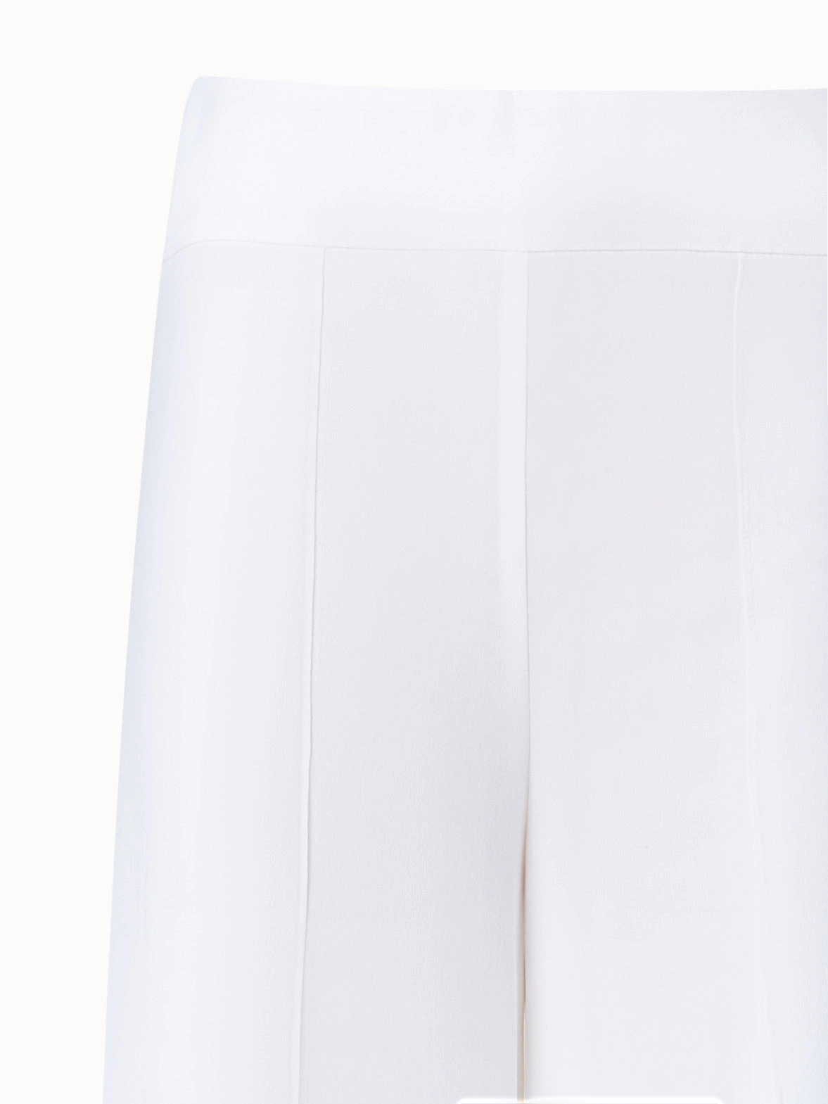 Wide Silk Pants with High Silts