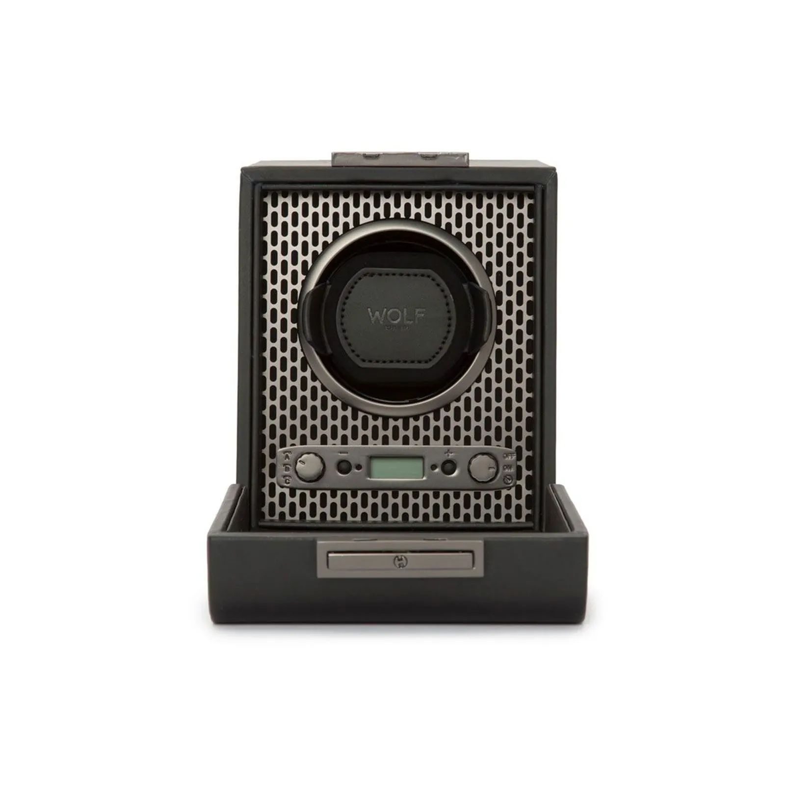 Wolf Axis Single Watch Winder Black Powder Coat 469103