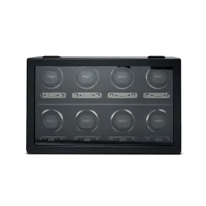 Wolf British Racing Eight Watch Winder Black 792502