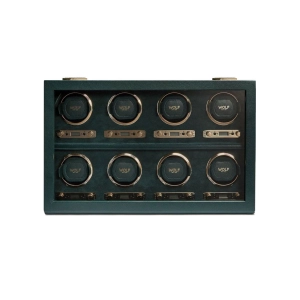 Wolf British Racing Eight Watch Winder Green 792541