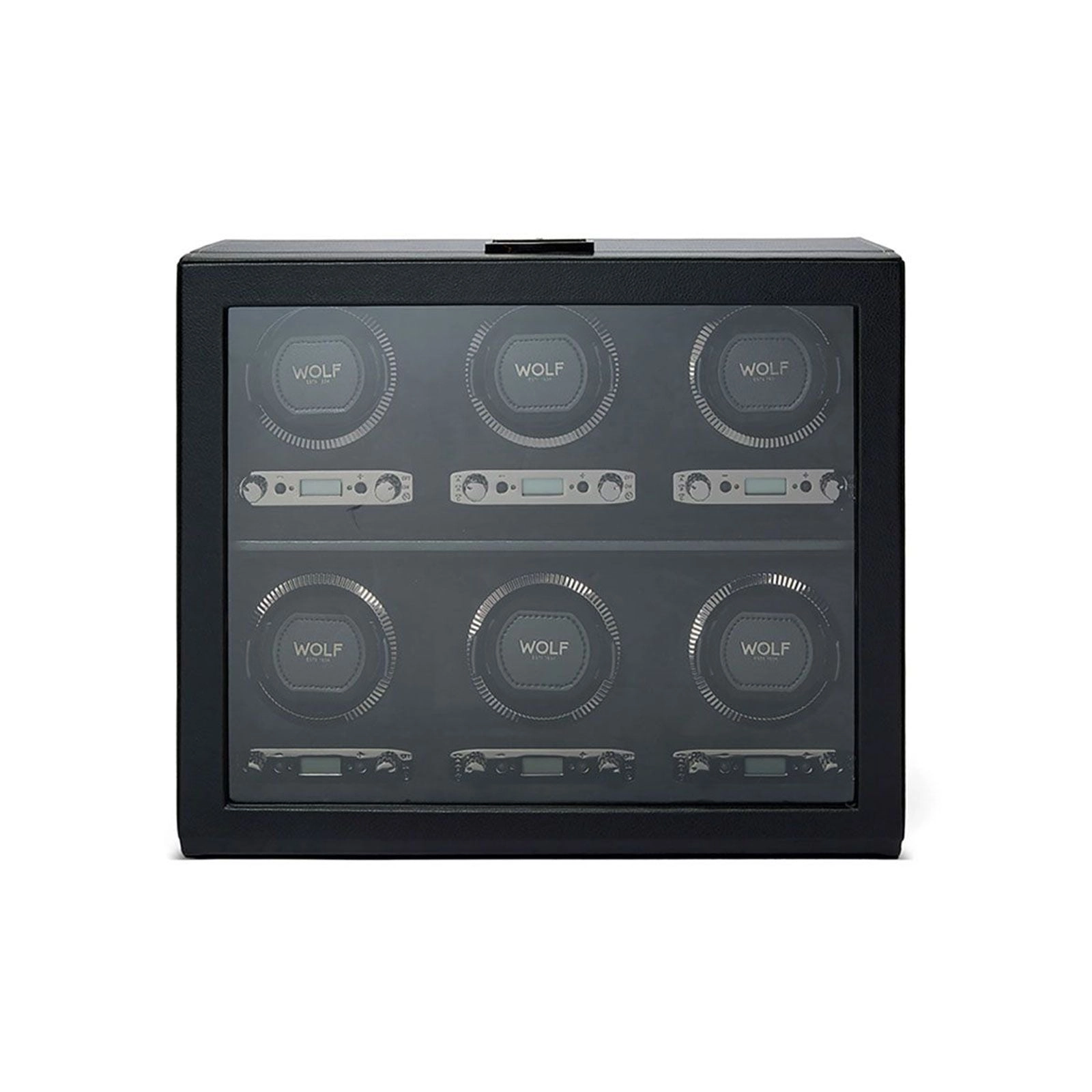 Wolf British Racing Six Watch Winder Black 792402