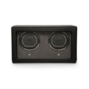 Wolf Cub Double Watch Winder Black 461203