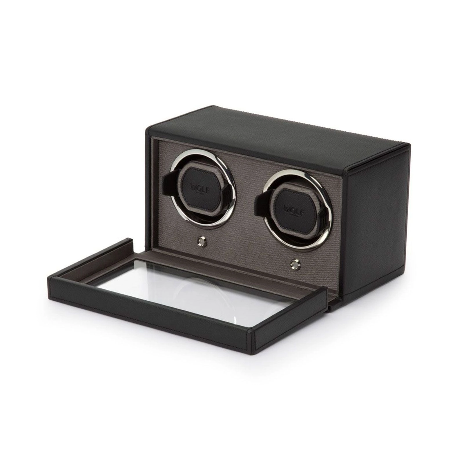 Wolf Cub Double Watch Winder Black 461203
