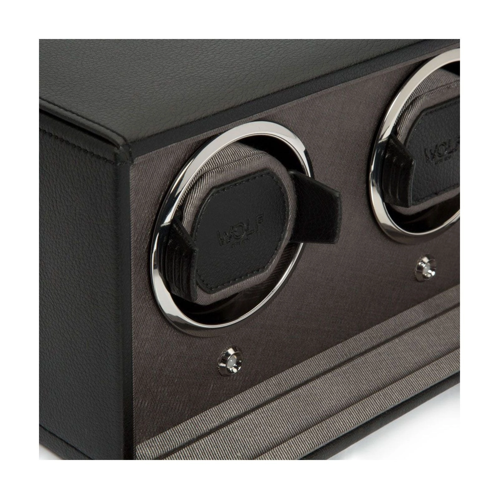 Wolf Cub Double Watch Winder Black 461203