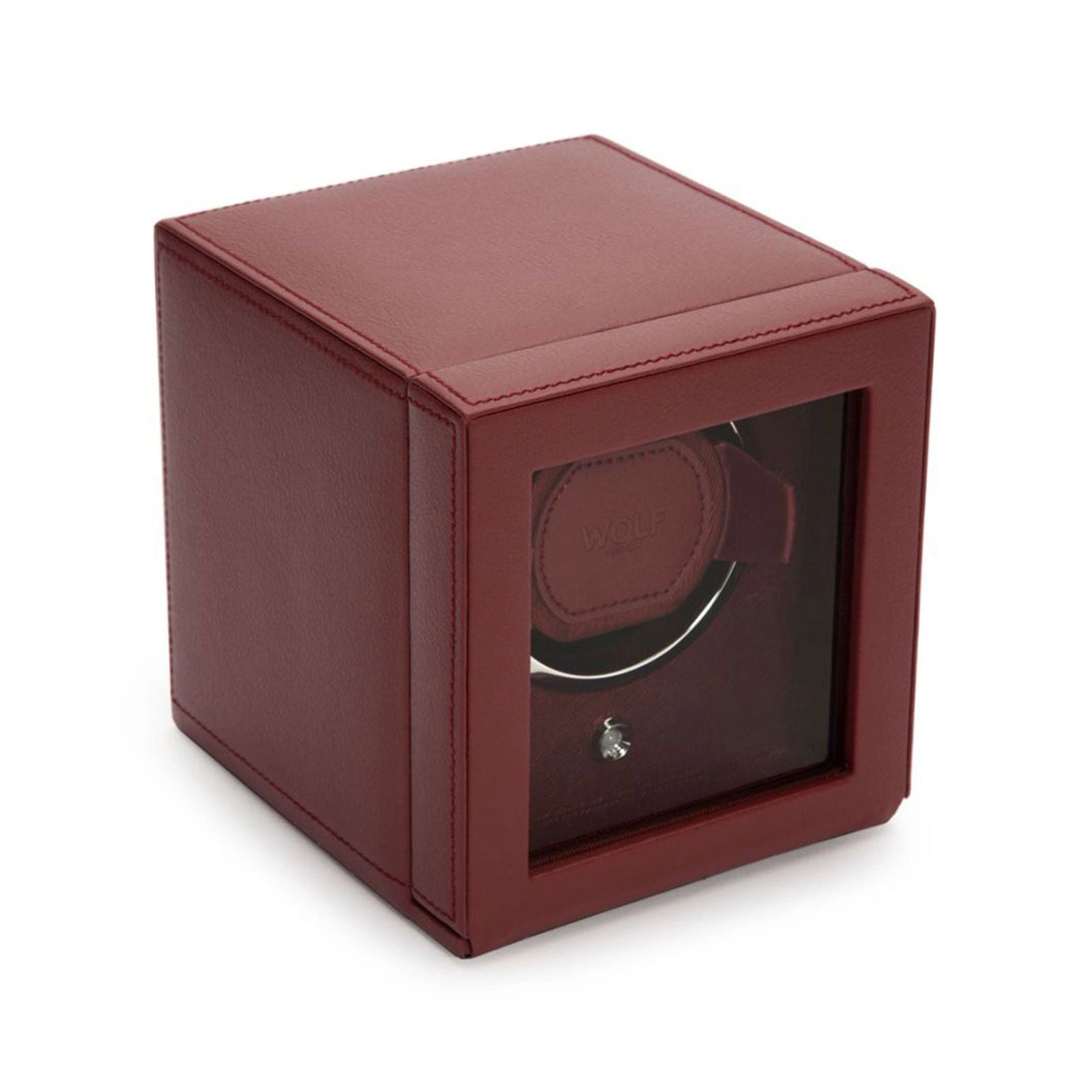 Wolf Cub Single Watch Winder Bordeaux 461126