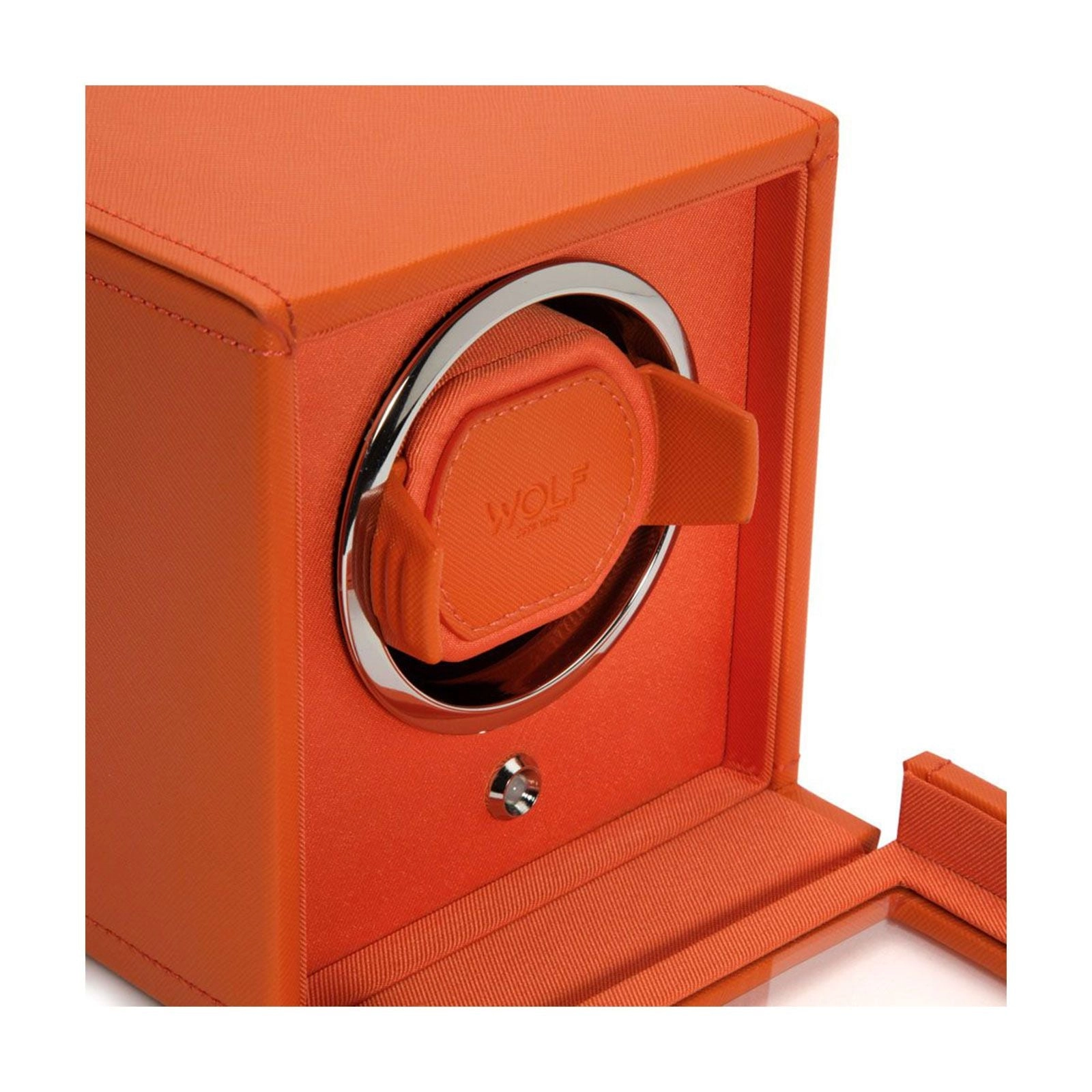 Wolf Cub Single Watch Winder Orange 461139