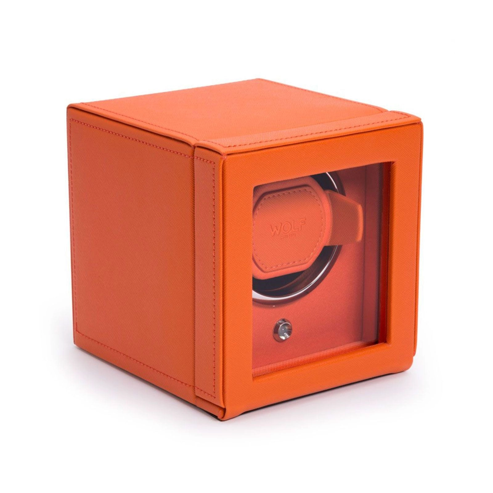Wolf Cub Single Watch Winder Orange 461139