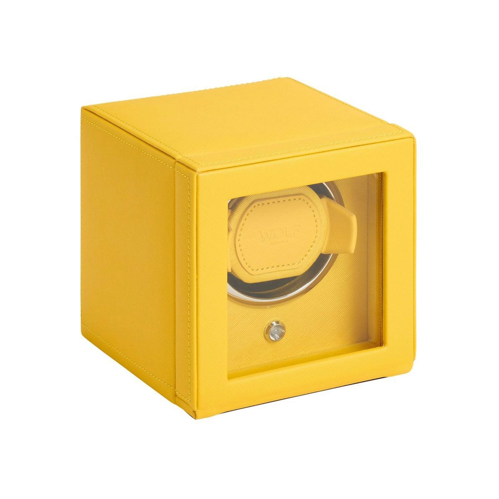 Wolf Cub Single Watch Winder Yellow 461192